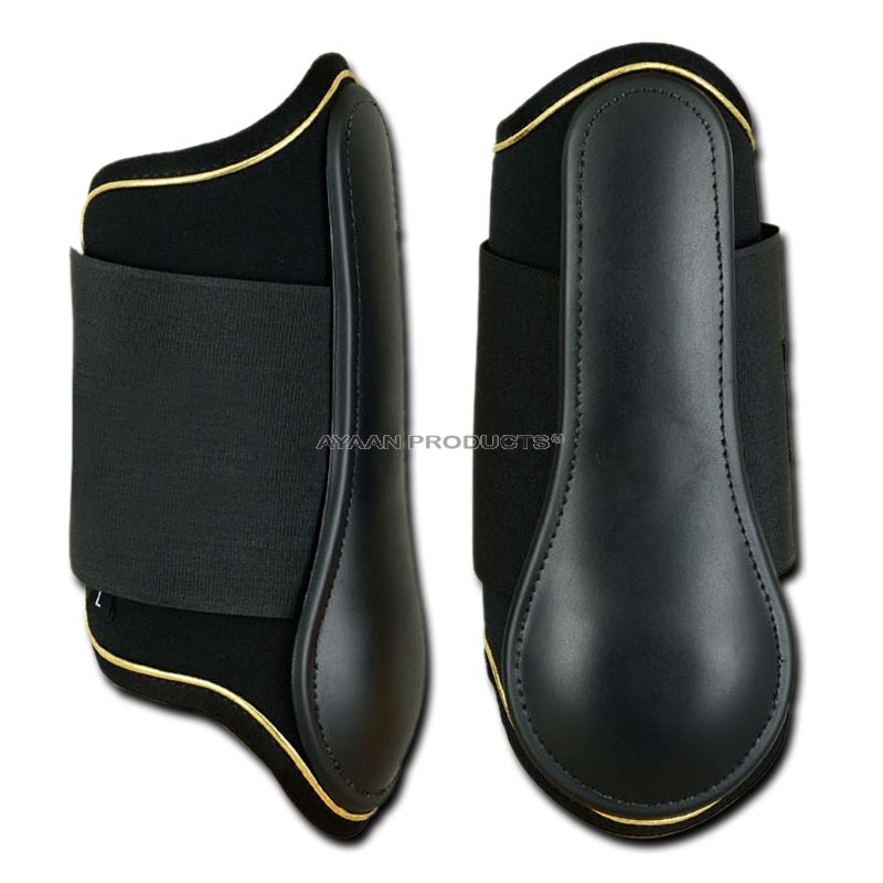 Gold Piping Neoprene Splint Boot
