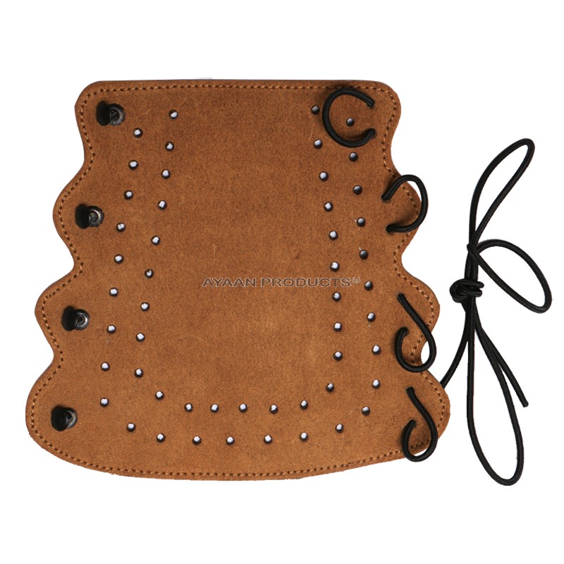 Traditional Leather Archery Arm Guard