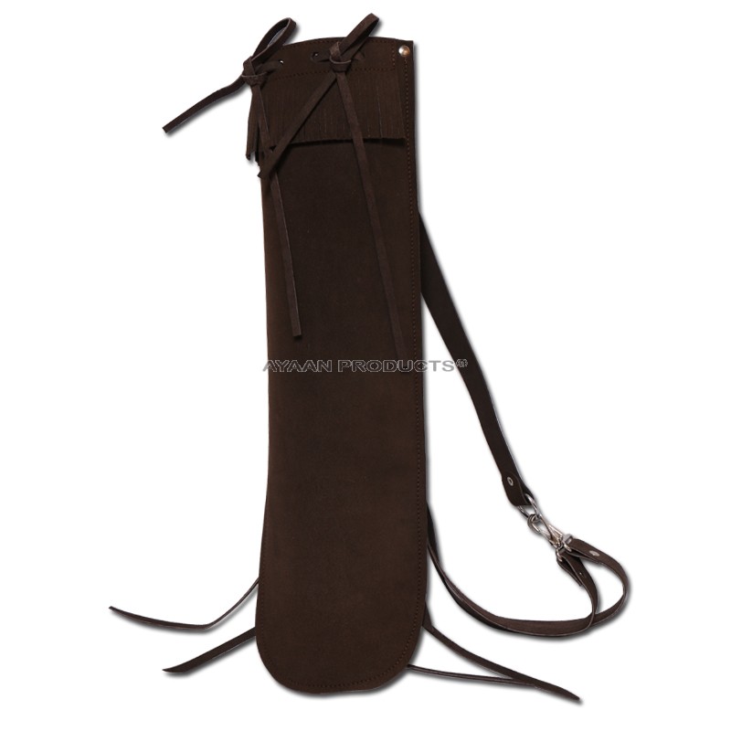 Brown Archery Back Quiver