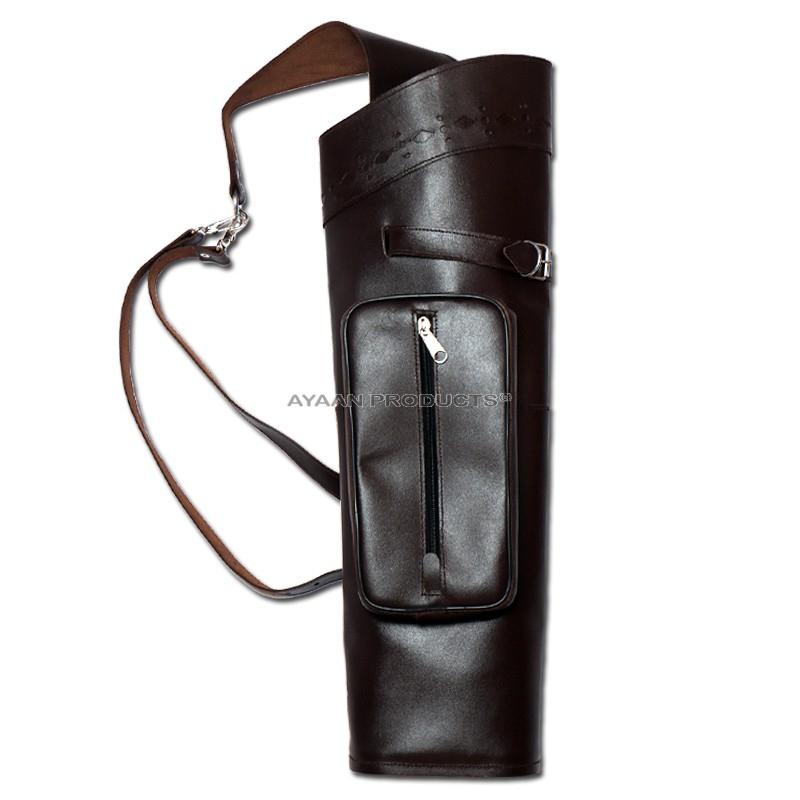 Archery Brown Back Quiver