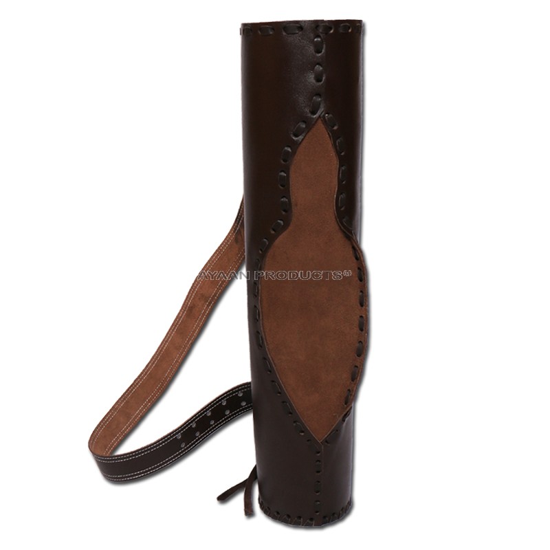 Leather Arrow Back Quiver