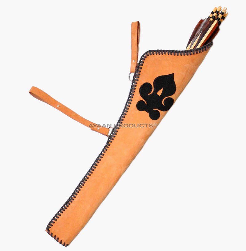 Leather Traditional Back Quivers