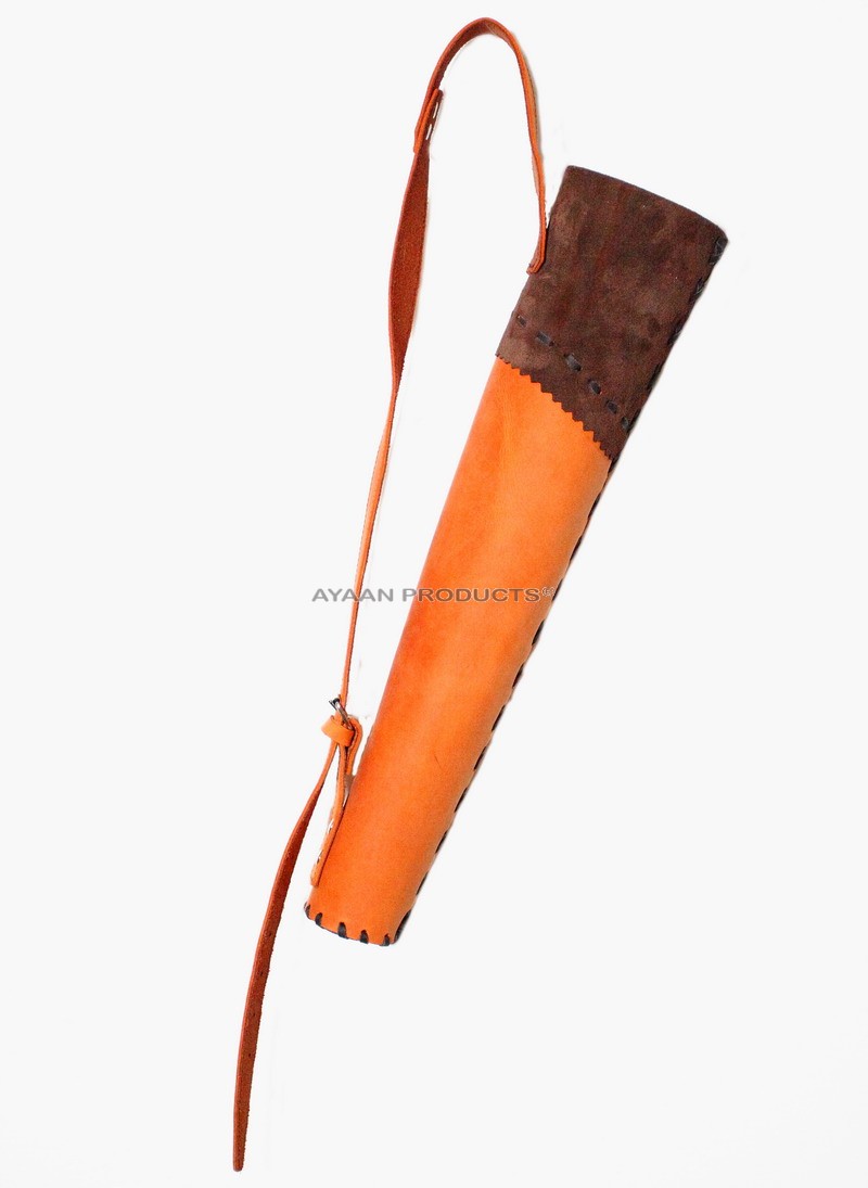 Youth Leather Back Quiver
