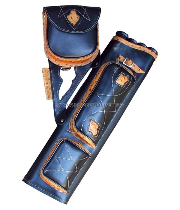 Archery Side Leather Quiver