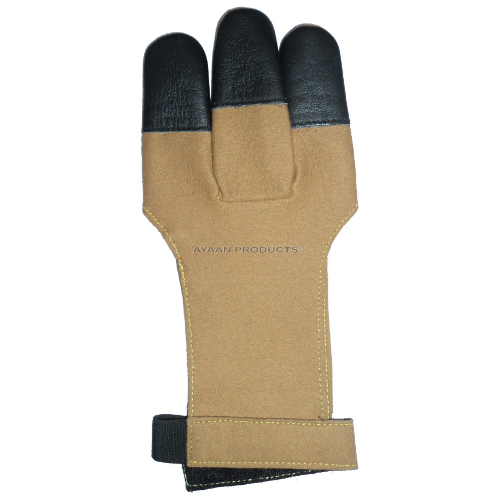  Archery Leather Targeting Gloves