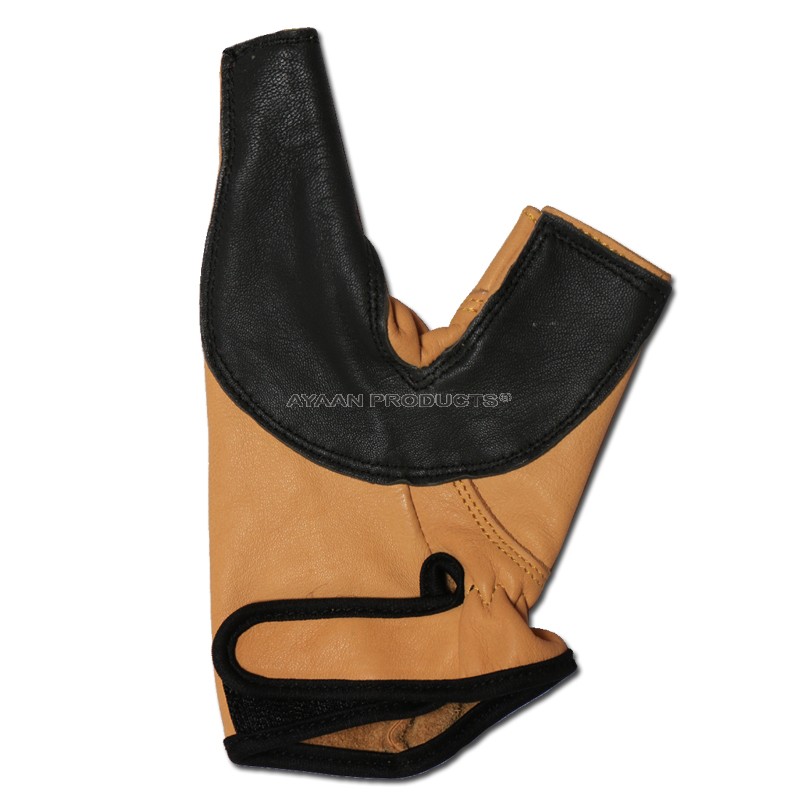 2 Finger Leather Hand Protector