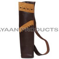 Brown Leather Arrow Quiver