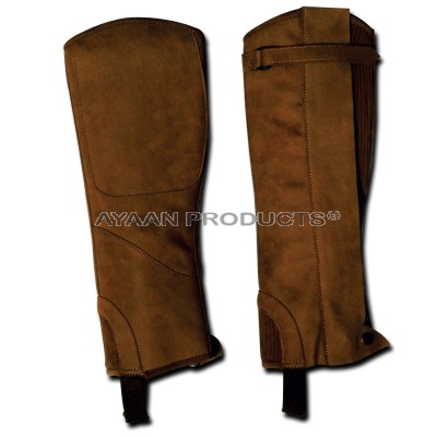 Leather Half Riding Chaps
