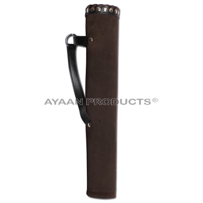 Archery Leather Side Quiver