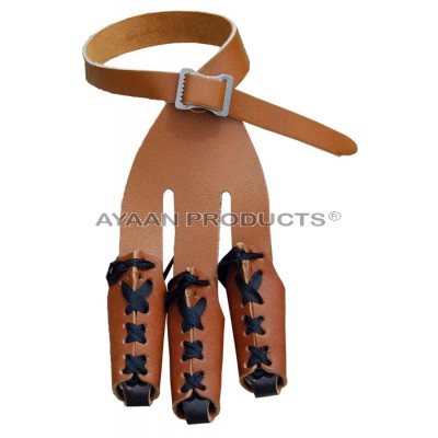 Archery Leather Tip Gloves