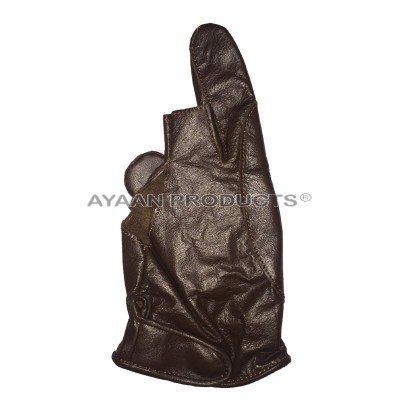 Archery Leather Protecting Gloves