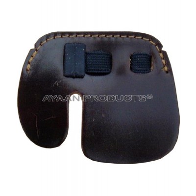 Cordovan Leather Finger Tab